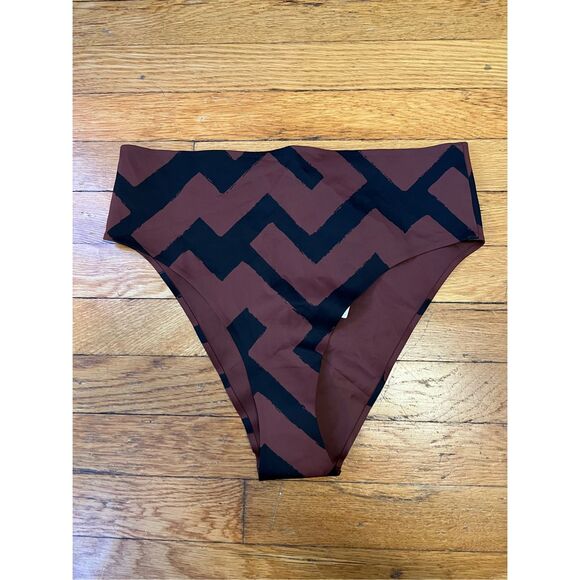 COS Geometric High-Waisted Bikini Bottom - Picture 1 of 9